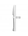 Tradineur - Set de 2 cuchillos chuleteros - Fabricado en acero inoxidable - Ideal para cortar alimentos - 22 x 1,7 x 0,6 cm