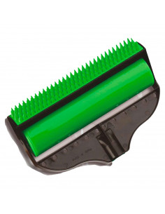 Tradineur - Rodillo quita pelusa para mascota - Cuidado de animales doméstico - Fabricado en plástico PVC - Fácil uso - 13,5 x 2