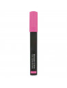 Tradineur - Marcador de tiza liquida color rosa borrable con punta reversible (redonda y biselada) - Ideal para diseño comercial