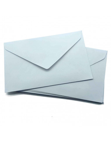 Tradineur - Pack de 60 sobres de color blanco especiales para tarjetas de visita, felicitaciones.... Medidas de 9,8 x 14,8 cm co