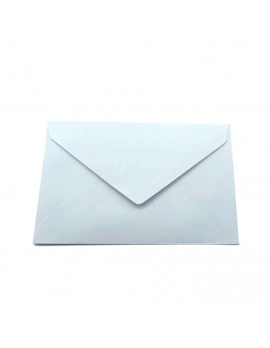 Pack de 80 sobres de color blanco especiales para tarjetas con medidas de 70 x 110 con. Medias de 70 x 110 con cierre de humedec