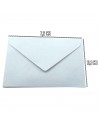 Pack de 80 sobres de color blanco especiales para tarjetas con medidas de 70 x 110 con. Medias de 70 x 110 con cierre de humedec