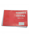Tradineur - Pack de 80 sobres especial para invitaciones.cartas..., de color blanco. Medidas de 12 x 17.6 cm con cierre de humed