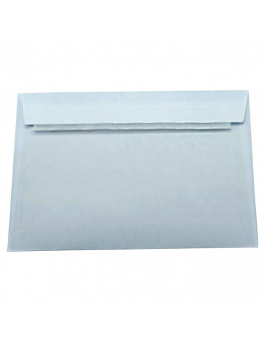 Tradineur - Pack de 80 sobres especial para invitaciones.cartas..., de color blanco. Medidas de 12 x 17.6 cm con cierre de humed