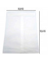 Tradineur - Pack de 20 sobres tipo A4, de color blanco. Medidas de 22,9 x 32,4 cm con cierre desilicona autoadhesiva. 4 x 10 min