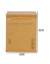 Tradineur - Pack de 10 sobres acorchados de burbujas - N.º 15- Fabricados en papel - Ideal para sus envíos con total seguridad -