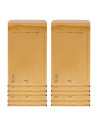Tradineur - Pack de 10 sobres acorchados de burbujas - N.º 16 - Fabricados en papel - Ideal para sus envíos con total seguridad