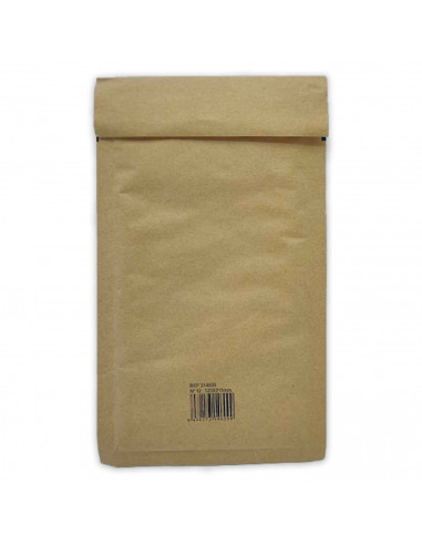 Tradineur - Pack de 10 sobres acorchados de burbujas - Fabricados en papel - Ideal para sus envíos con total seguridad - 21,5 x