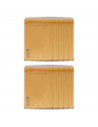 Tradineur - Pack de 10 sobres acorchados de burbujas - N.º 20 - Fabricados en papel - Ideal para sus envíos con total seguridad