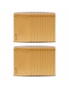 Tradineur - Pack de 20 sobres acorchados de burbujas - N.º 12 - Fabricados en papel - Ideal para sus envíos con total seguridad