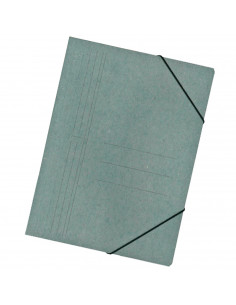 Tradineur - Carpeta de organización - Formato A4 - Incluye solapa y goma para cierre - Ideal para oficina e instituto - 31,7 x 2