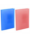 Tradineur - Pack de 2 carpetas de 30 fundas - Encuadernación ordinaria - Tamaño A4 - Fabricado en plástico PVC resistente - 31 x