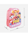 Tradineur - Mochila infantil en 3D con diseño de la Patrulla Canina, ideal para la escuela. Medidas de 25 x 31 x 10 cm para colg