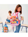 Tradineur - Mochila infantil en 3D con diseño de la Patrulla Canina, ideal para la escuela. Medidas de 25 x 31 x 10 cm para colg