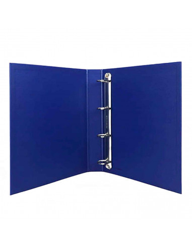 Tradineur - Carpeta A-Z y 4 anillas metálicas - Formato A4 - Fabricado en cartón - 32 x 26 cm - Ideal para el trabajo o institut