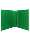 Tradineur - Carpeta A-Z y 4 anillas metálicas - Formato A4 - Fabricado en cartón - 32 x 26 cm - Ideal para el instituto - Color