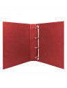 Tradineur - Carpeta A-Z y 4 anillas metálicas - Formato A4 - Fabricación en cartón - 32 x 26,5 cm - Perfecto para el trabajo o i