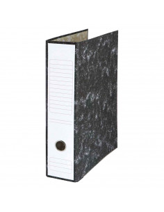 Tradineur - Archivador A-Z con caja - Fabricado en cartón - Ideal para guardar, archivar u ordenar los documentos - 35 x 8 x 29