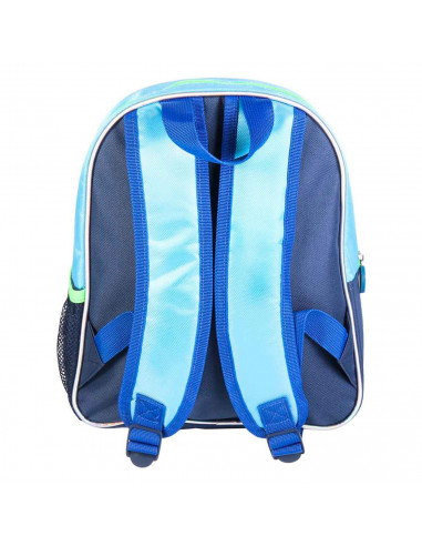 Tradineur - Mochila infantil en 3D con diseño de Buzz Lightyear, ideal para la escuela. Medidas de 25 x 31 x 10 cm para colgar e