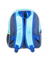 Tradineur - Mochila infantil en 3D con diseño de Buzz Lightyear, ideal para la escuela. Medidas de 25 x 31 x 10 cm para colgar e