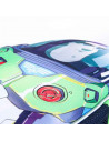 Tradineur - Mochila infantil en 3D con diseño de Buzz Lightyear, ideal para la escuela. Medidas de 25 x 31 x 10 cm para colgar e