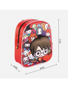 Tradineur - Mochila 3D infantil con diseño de Harry Potter, ideal para la escuela. Medidas de 25 x 31 x 10 cm para colgar en la