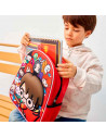 Tradineur - Mochila 3D infantil con diseño de Harry Potter, ideal para la escuela. Medidas de 25 x 31 x 10 cm para colgar en la
