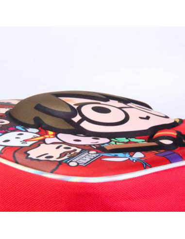Tradineur - Mochila 3D infantil con diseño de Harry Potter, ideal para la escuela. Medidas de 25 x 31 x 10 cm para colgar en la
