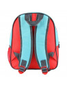Tradineur -Mochila para niños en 3D con diseño de los Vengadores, ideal para la escuela. Medidas de 25 x 31 x 10 cm para colgar