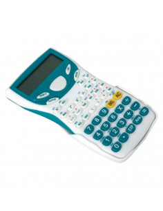 Tradineur - Calculadora científica - 240 Funciones - Diseño ergonómico - Fabricado en plástico a prueba de arañazos - 16,3 x 8,5