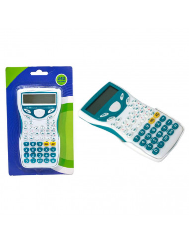 Tradineur - Calculadora científica - 240 Funciones - Diseño ergonómico - Fabricado en plástico a prueba de arañazos - 16,3 x 8,5