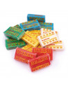 Tradineur - Caja de 30 Plastilinas de colores - 15 colores diferente - Sin gluten - Textura suave y maleable - Sin olor, ligera