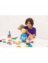 Tradineur - Caja de 30 Plastilinas de colores - 15 colores diferente - Sin gluten - Textura suave y maleable - Sin olor, ligera