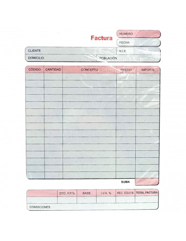 Tradineur - Bloc de facturas - Registro de venta, gastos, inversión y factura recibidas. - Ideal para la gestión de la tienda -
