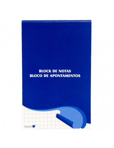 Tradineur - Block de notas - Tapa blanda - Sin Anillas - Hojas cuadriculadas 4x4 - 80 páginas - 60 gr - Formato A5 - 21 x 15 cm