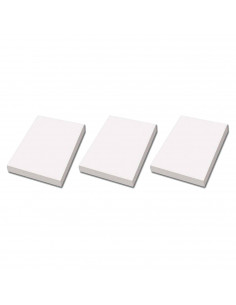 Tradineur - Pack de 3 paquetes de 500 hojas - 1500 Unidades en total - Formato A4 - Multifuncional - Apto para impresoras y fax