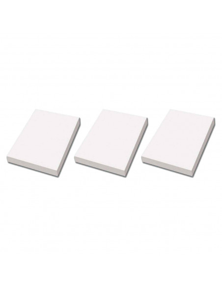 Tradineur - Pack de 3 paquetes de 500 hojas - 1500 Unidades en total - Formato A4 - Multifuncional - Apto para impresoras y fax