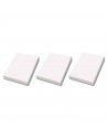 Tradineur - Pack de 3 paquetes de 500 hojas - 1500 Unidades en total - Formato A4 - Multifuncional - Apto para impresoras y fax