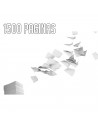 Tradineur - Pack de 3 paquetes de 500 hojas - 1500 Unidades en total - Formato A4 - Multifuncional - Apto para impresoras y fax