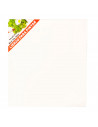 Acan - Lienzo blanco para pintar, tablero para pintar, panel de lona con marco 40 x 40 X 1.5 cm