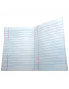 Tradineur - Pack de 4 libretas rayadas dobles - Formato A5 - 48 páginas (90 gr) - Cuaderno grapado - Tapa blanda - 21 x 15 cm -