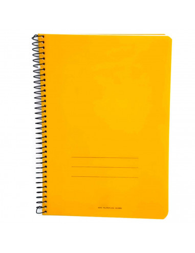 Tradineur - Pack de 4 libretas rayadas - 80 páginas (90 gr) - Encuadernación en espiral - Tapa dura - 21,6 x 15,5 cm - Colores S