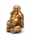 Tradineur - Pack 3 Figuras de Budas sentados - Fabricación de resina - Modelo ciego, sordo y mudo - Ideal para la meditación - 1