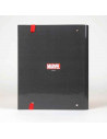 Tradineur - Carpeta / Archivador de los Vengadores de cartón resistente, con 4 anillas de metal, ideal para el curso escolar. Me