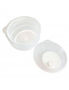Tradineur - Centrifugadora de ensalada y verduras - Capacidad de 2,7 litros - Facil Manejo y sujecion segura - Apto para uso ali
