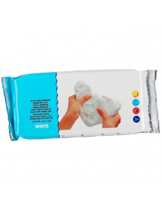 Tradineur - Pasta para modelar, endurecer al aire, arcilla flexible, suave y maleable, ideal para hacer manualidades, artesanía