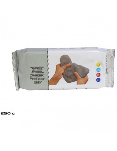 Tradineur - Pasta para modelar, secado al aire, arcilla flexible, suave y maleable, ideal para hacer manualidades, artesanía (Gr