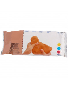 Tradineur - Pasta para modelar, arcilla flexible, suave y maleable, secado al aire, ideal para hacer manualidades, artesanía (Ma