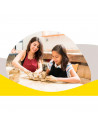 Tradineur - Pasta para modelar, arcilla flexible, suave y maleable, secado al aire, ideal para hacer manualidades, artesanía (Ma