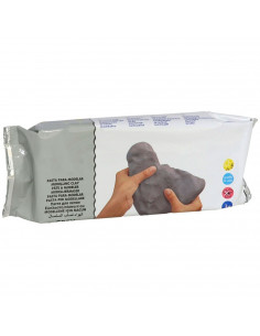 Tradineur - Pasta para modelar, arcilla suave, flexible y maleable, secado al aire, ideal para hacer manualidades, artesanía (Gr